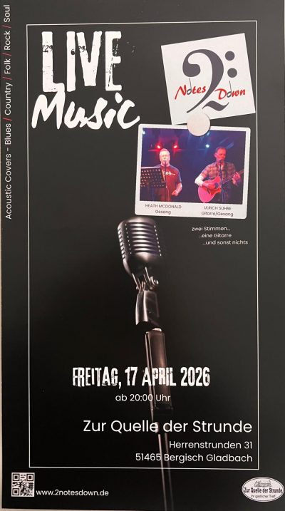 2026-4-17 2 Notes down Plakat