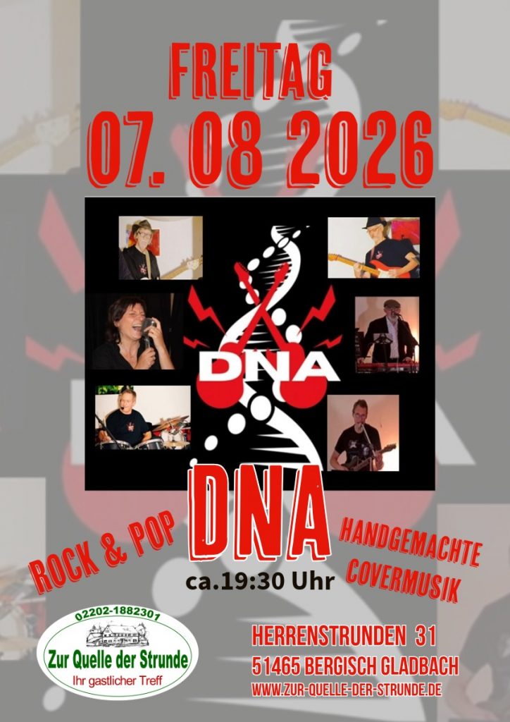 Plakat DNA 7.8.26