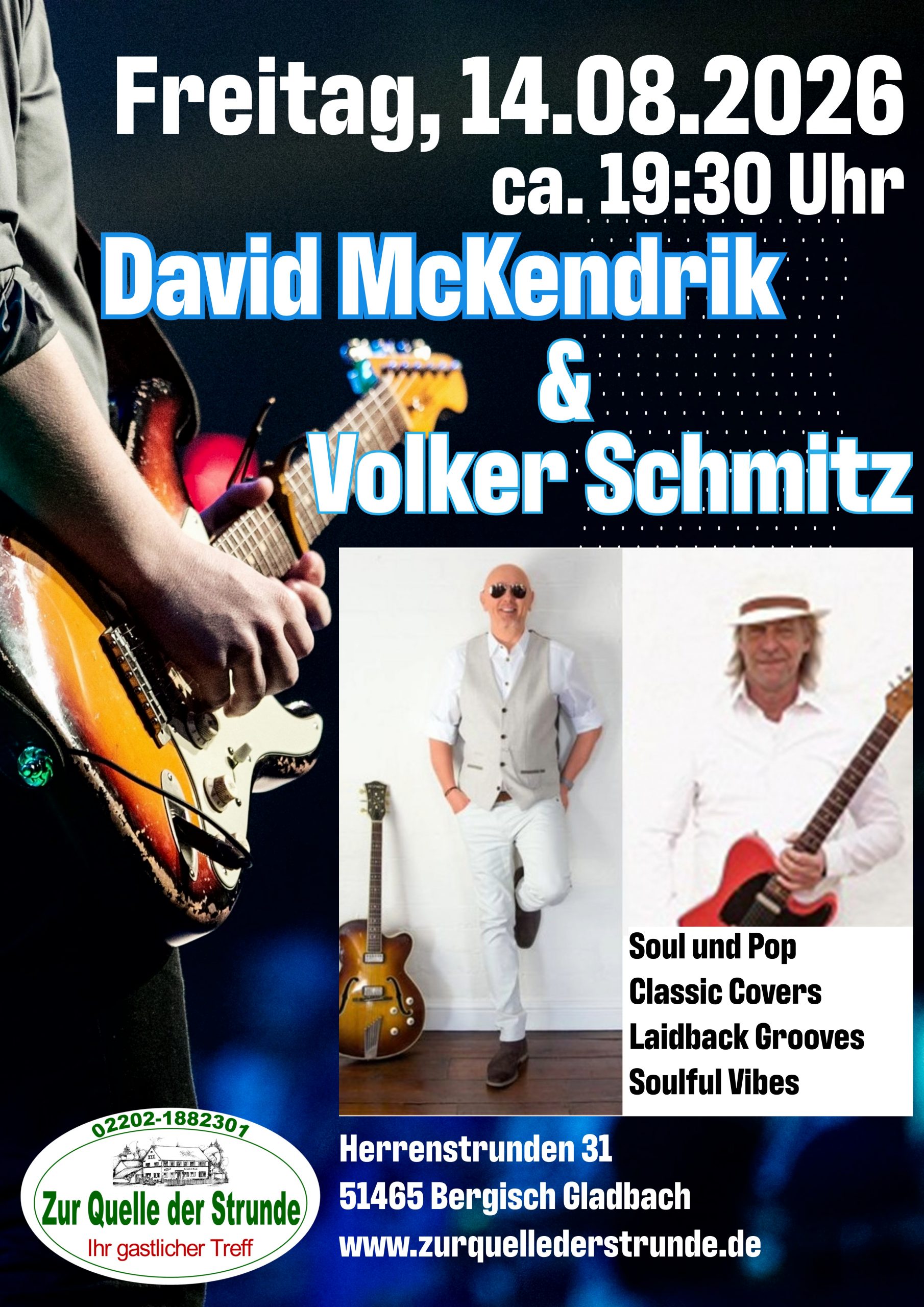 Plakat David McKendrik.Volker